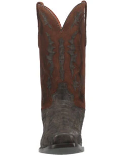 Dan Post Men's Socrates Exotic Caiman Tall Western Boots - Square Toe -Walk The West Sales 2000383245 200 P4