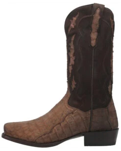 Dan Post Men's Stalker Exotic Caiman Western Boot - Square Toe -Walk The West Sales 2000383246 251 P3