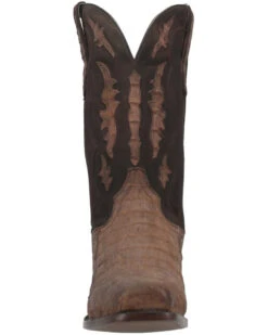 Dan Post Men's Stalker Exotic Caiman Western Boot - Square Toe -Walk The West Sales 2000383246 251 P4