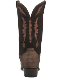 Dan Post Men's Stalker Exotic Caiman Western Boot - Square Toe -Walk The West Sales 2000383246 251 P5