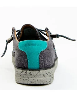 RANK 45 Men's Griffin Herringbone Western Casual Shoes - Moc Toe -Walk The West Sales 2000384293 020 P5