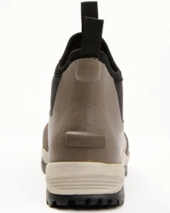 RANK 45 Men's 6.5" Rubber Ankle Boots - Round Toe -Walk The West Sales 2000385800 200 P5