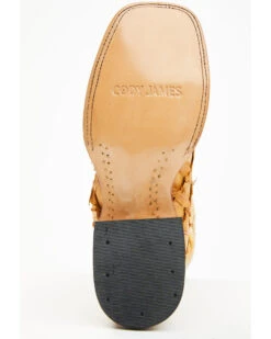 Cody James Men's Exotic Pirarucu Western Boots - Broad Square Toe -Walk The West Sales 2000386768 700 P7