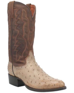 Dan Post Men's Pershing Full Quill Ostrich Western Boots - Medium Toe 12 Dan Post Men's Pershing Full Quill Ostrich Western Boots - Medium Toe -Walk The West Sales 2000395860 295 P1