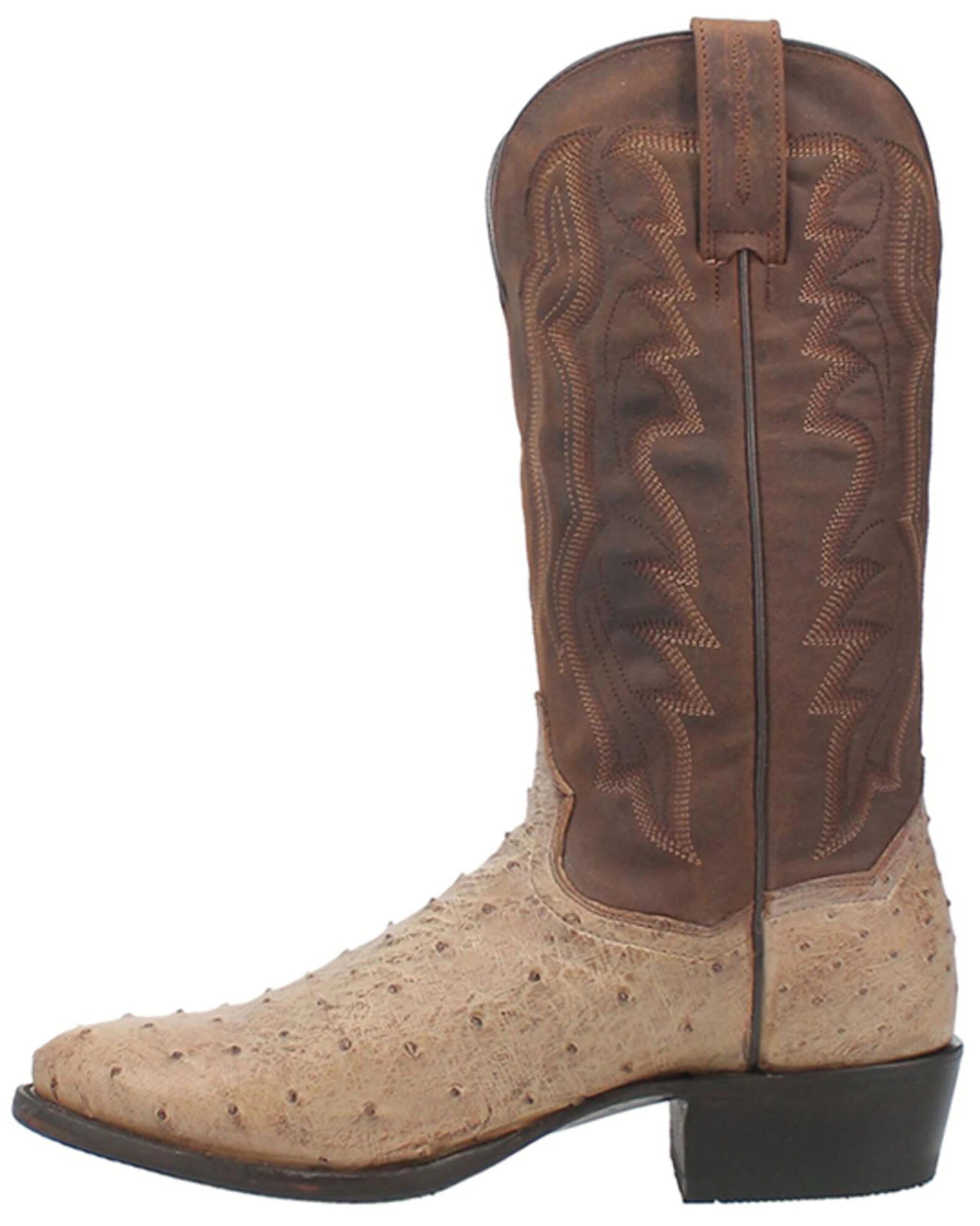 Dan Post Men's Pershing Full Quill Ostrich Western Boots - Medium Toe 6 Dan Post Men's Pershing Full Quill Ostrich Western Boots - Medium Toe - Image 4